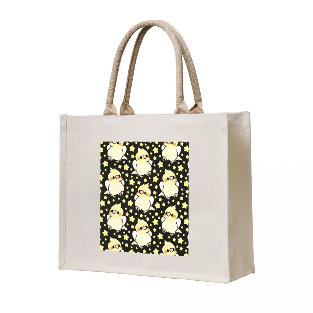 

Cockatiel and Stars - Pink Tote Bag woman shopping bag custom tote bag shopper bags for women