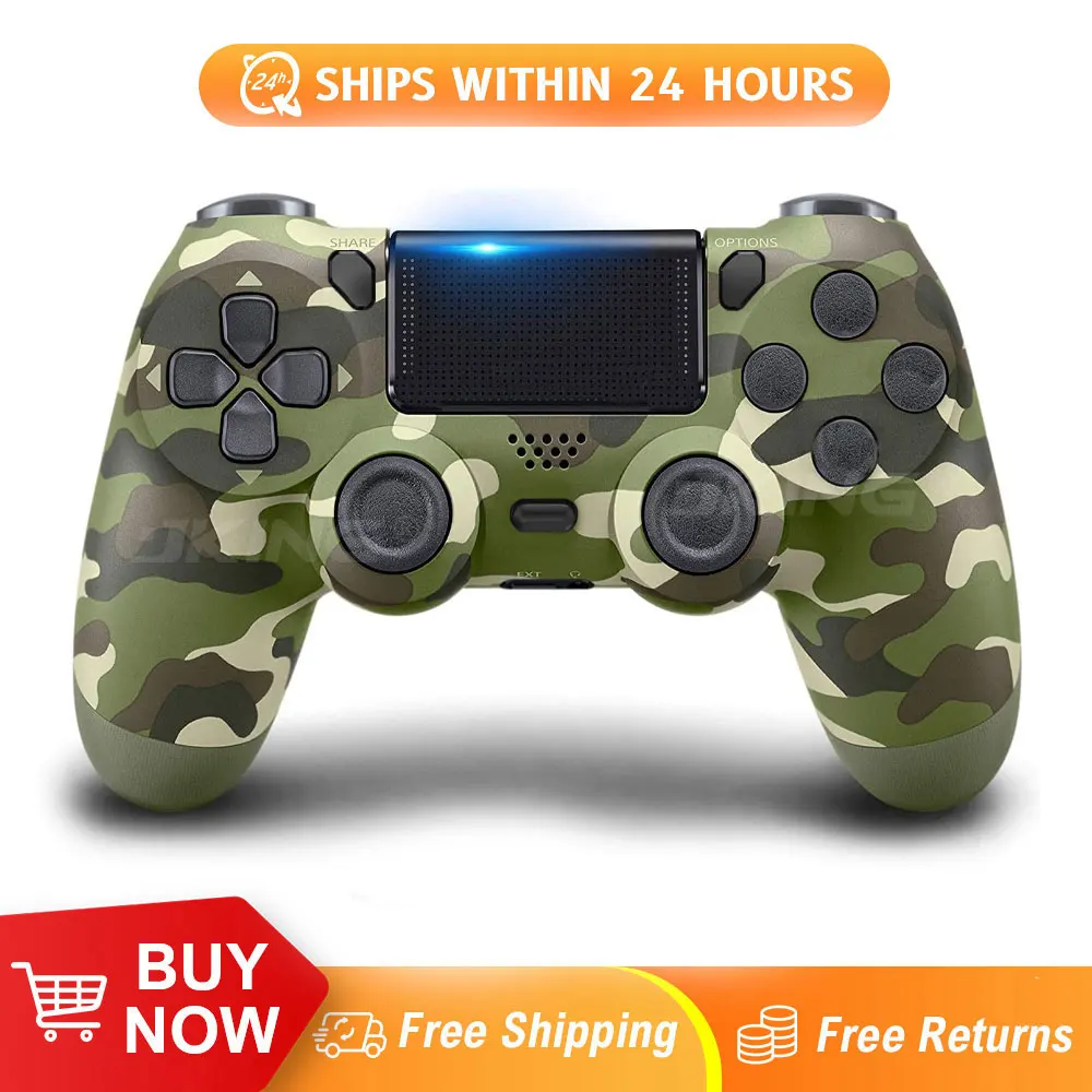 Wireless Controller For SONY PS4/Slim/Pro Support Bluetooth Wireless Gamepad for PlayStation4 Joystick Console for PC/Android