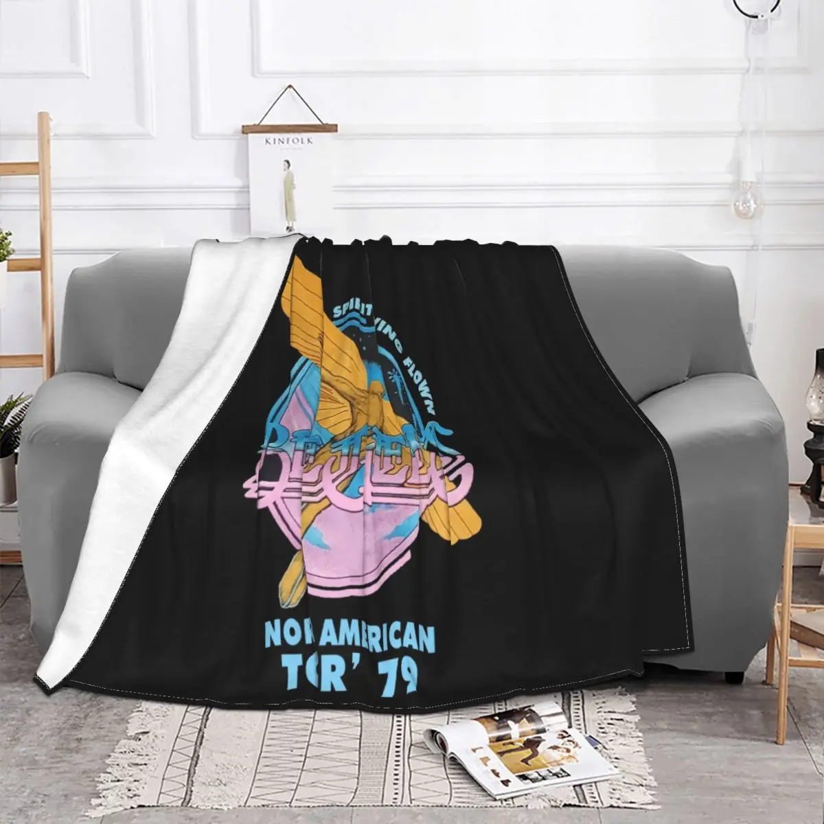 Nice And Clean Bee Gee Love The Colours Cotton Black Men S 4Xl K1439 Customiz Throw Blanket