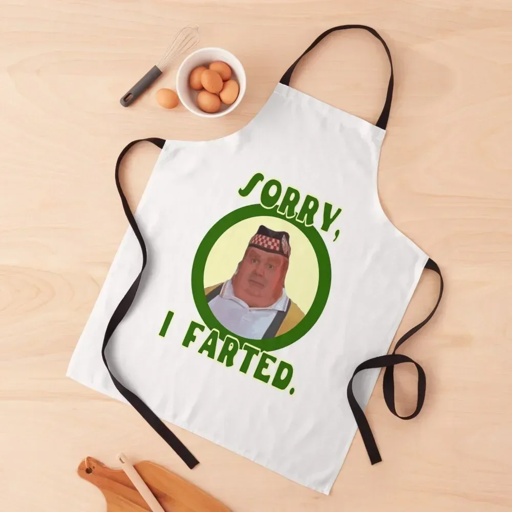 Sorry, I Farted. Apron Waterproof women innovative kitchen and home items Home And Kitchen Women's Home Clothes Apron