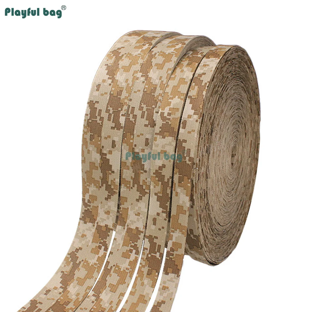 Cinta táctica ignífuga camuflaje digital desértico nylon bloqueo IR - imagen 3