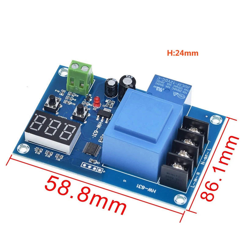 XH-M602 CNC 배터리 리튬 배터리 충전 제어 모듈, 배터리 충전 제어 스위치 보호 보드, 1 ~ 20 개