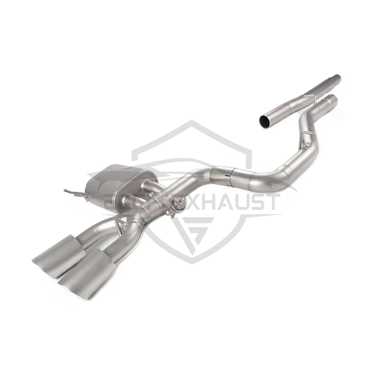 

Performance Valved Stainless Steel Catback Exhaust for VW golf MK6 R R20 Freely Adjustable Sound Control