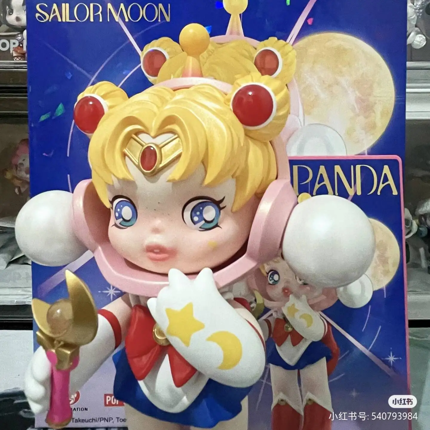 Original Sailor Moon X Skullpanda Figure New Skullpanda Collection Action Figurine Model Pvc Statue Cute Model Gk Toy Gift