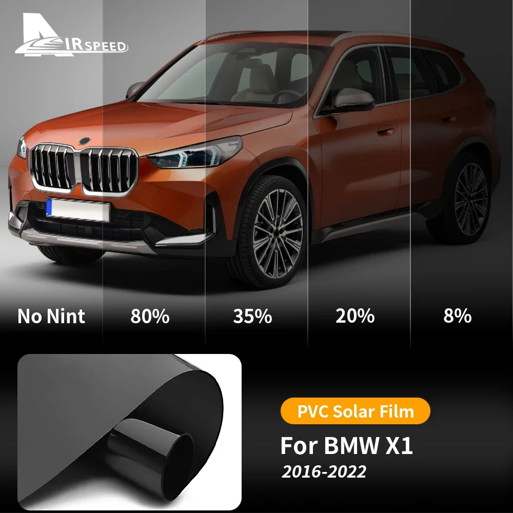 

For BMW X1 F48 2016-2022 Car Side Window Tint Film UV Protection Explosion Proof Glass Sticker Solar Control Accessory