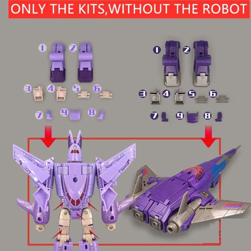 NEW IN STOCK Filler Parts Upgrade Kit For Transformation Kingdom Generations Selects Cyclonus Action Figure Accessories