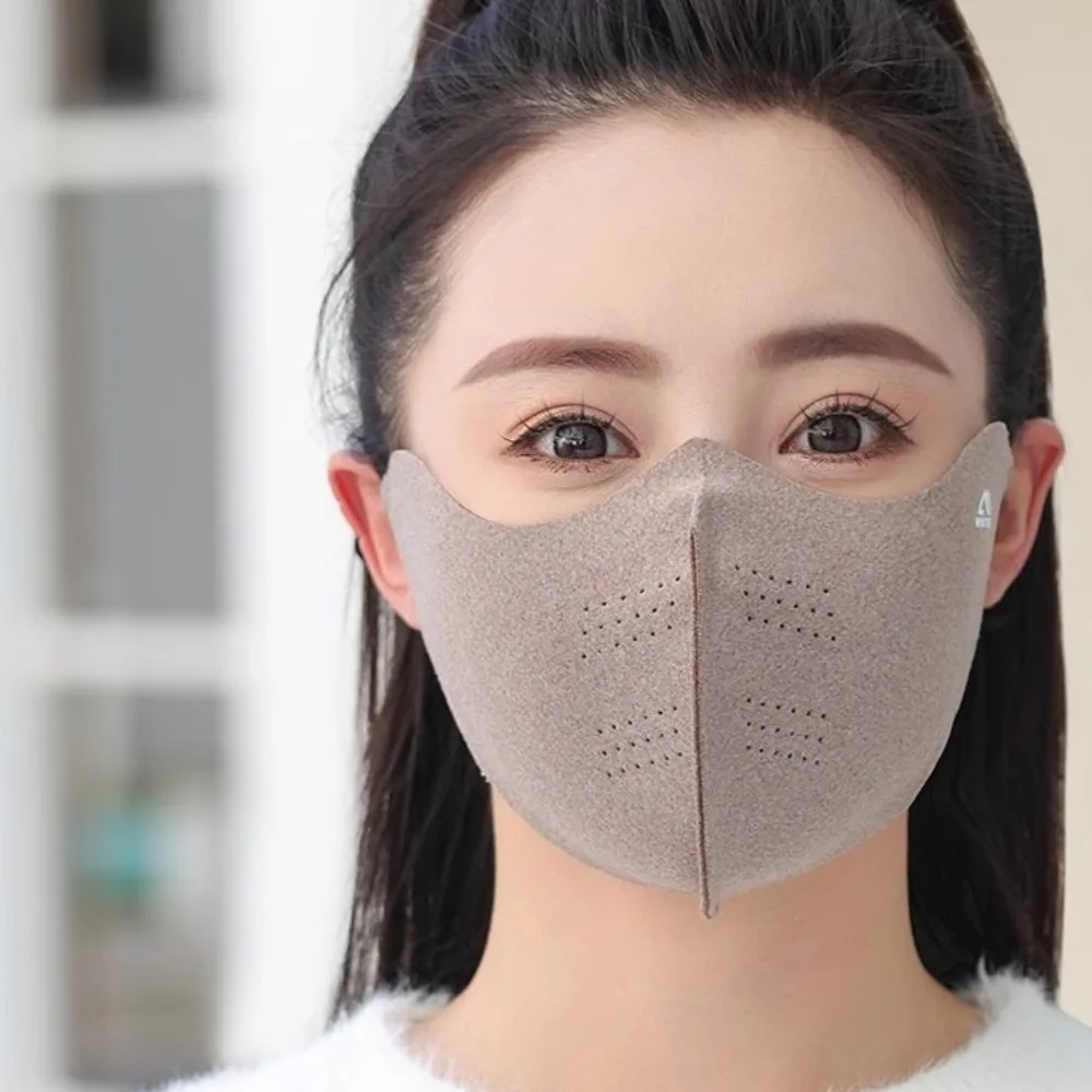 ใหม่Breathable WARM Mask WARM Traceless WindproofและCold PROOF Face Mask Anti Pollen Face Veilฤดูใบไม้ร่วงฤดูหนาว