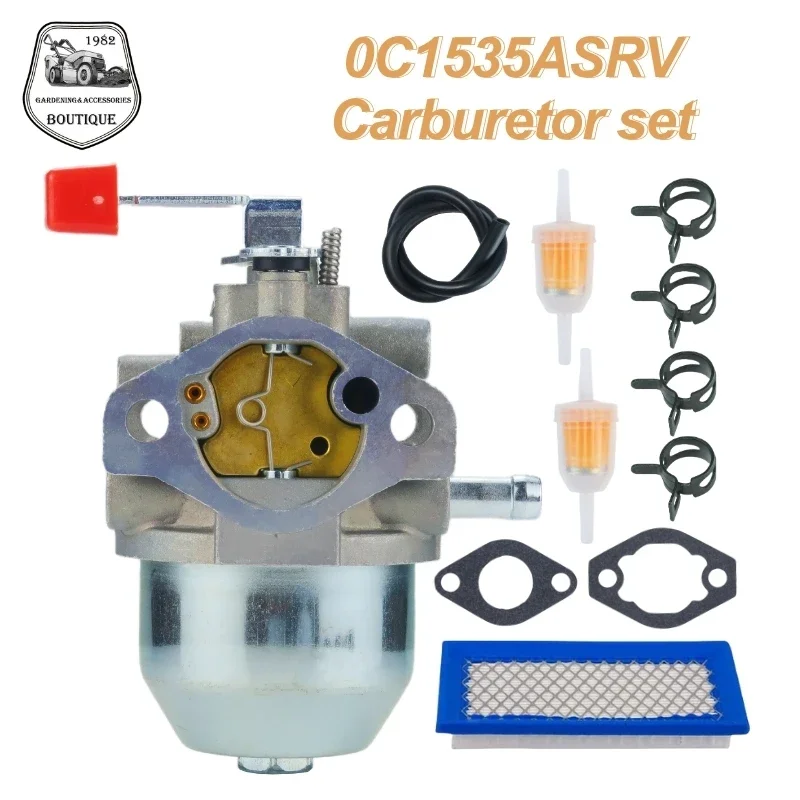 0C1535ASRV Carburetor for Generac 4000XL 4000EXL NIKKki 97747 C1535 GN220 GH220HS W436BRE T44 Sears Troy Built 7.8HP Generator