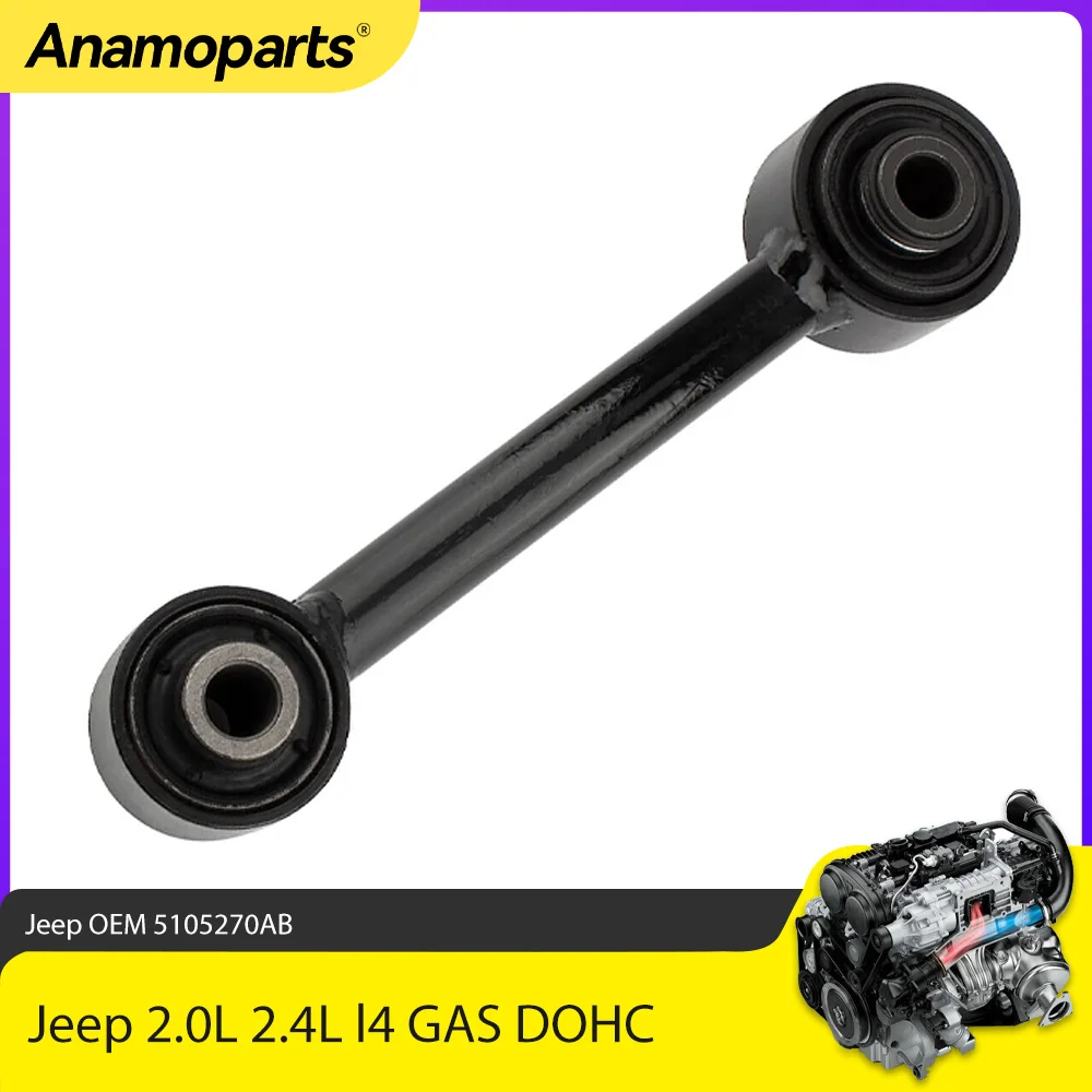 

Rear Forward Suspension Control Arm Fit 2.0 L 2.4 L l4 GAS DOHC For Jeep 2.0L 2.4L l4 GAS DOHC 2007-2017 OEM 5105270AB