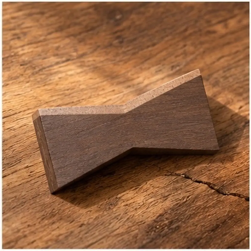 Solid Wood Bow Tie Inlay Crack Repair Plug Tabletop Furniture Repair Insert Butterfly Inlay Woodworking Bowtie Wood Crack Fix