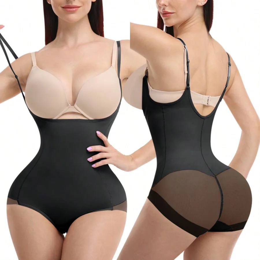 Shapewear Für Frauen Bauch-steuer Bodys Taille Trainer Body Shaper Abnehmen Unterwäsche Offene Büste Kompression Bauch Hüftgürtel