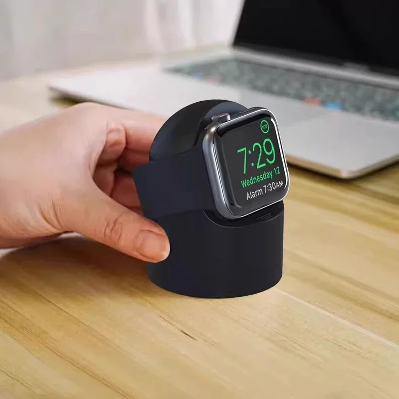 

For Samsung Galaxy Watch 8/7/6/5/4 40mm 44mm 5 Pro Silicone Charging Seat Charging Stand Storage Seat Galaxy 6 4 base