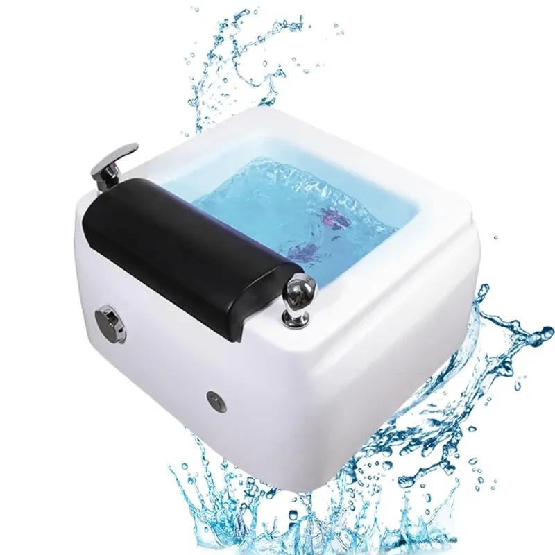 Portable Pedicure Foot Bath Bowl for Nail Salon Spa Manicure Technician Massage Stool Equipment Professional Beauty Care Tool