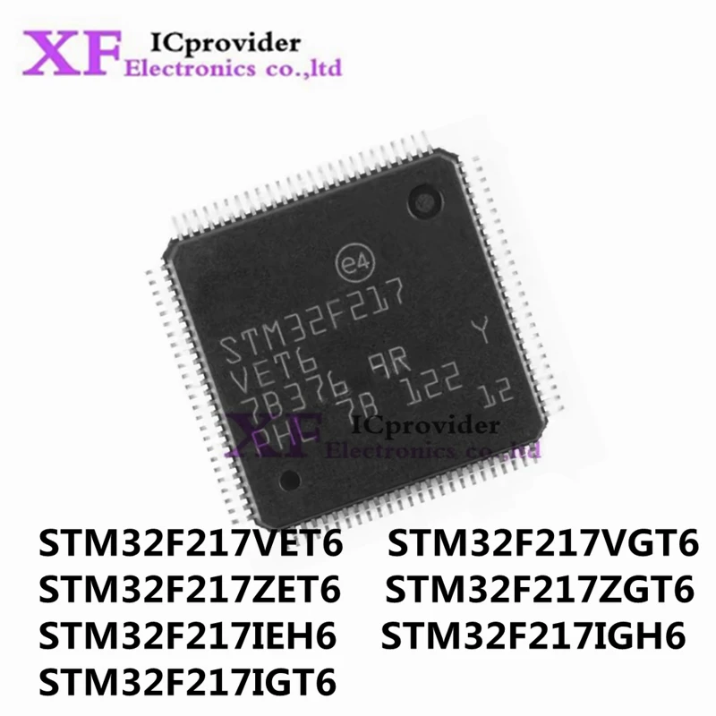 STM32F217VET6 STM32F217VGT6 STM32F217ZET6 STM32F217ZGT6 STM32F217IEH6 STM32F217IGH6 STM32F217IGT6 LQFP BGA