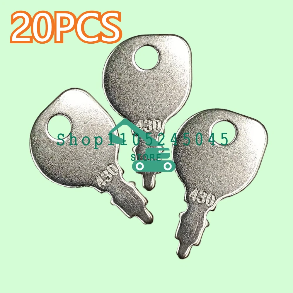 

20PCS High Quality 430 Ignition Key for Kubota Murray MTD Polaris Scag Sears