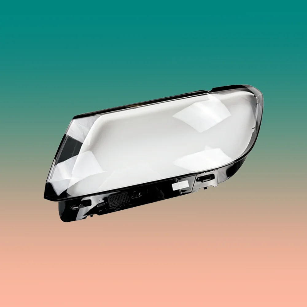 For Volkswagen VW Tiguan L 2017 2018 2019 2020 2021 Low Car Headlight Shell Transparent Lampshade Headlamp Cover Lens Plexiglass - view 3