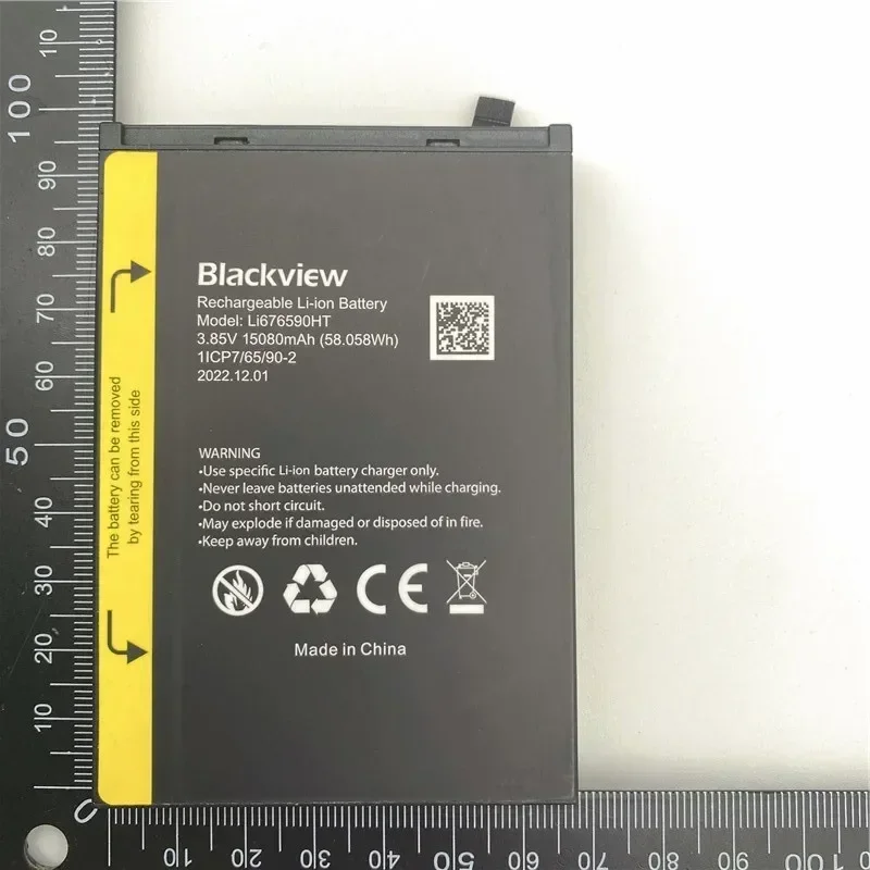 In Stock 100% original for Blackview BV9300 Battery 15080mAh New production date For Blackview Li676590HT Battery