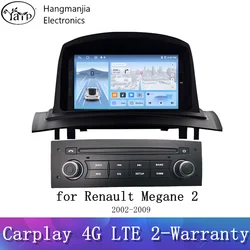 hangmanjia Android13 Car Radio for Renault Megane 2 2002 - 2009 Multimedia Video Player GPS Wireless Carplay Auto DSP Stereo DVD