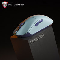 Motospeed Darmoshark M3 Pro 4K Wireless Bluetooth Gaming Mouse Rechargeable PAW3395 55g Lightweight For Computer Office Mice