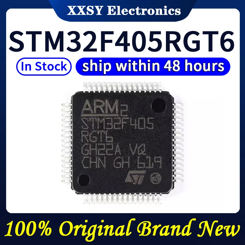 STM32F405RGT6 أصلية عالية الجودة ، stmf405vgt6 ، STM32F405ZGT6 ، جديدة