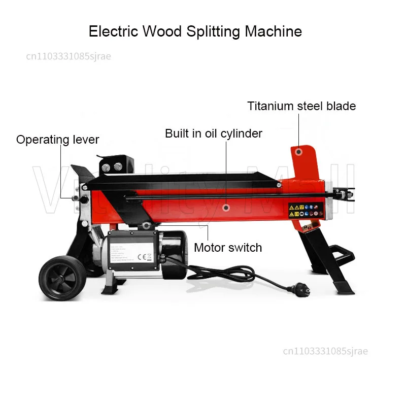 

Электрическая машина для раскалывания древесины 4T 6T 8T, дровяная машина для измельчения древесины, бытовой артефакт для раскалывания дров