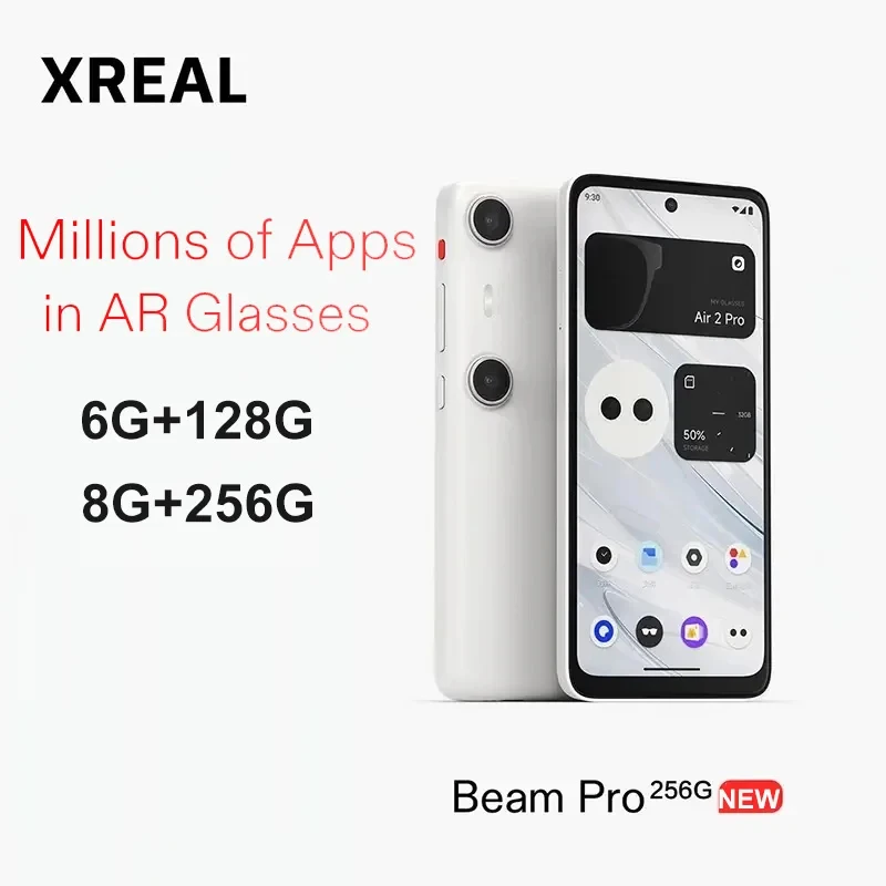 XREAL Beam Pro Projection Station 60fps Spatial Video 3DoF Large Screen for Xreal AR Series Glasses Controllers  WIFI Version