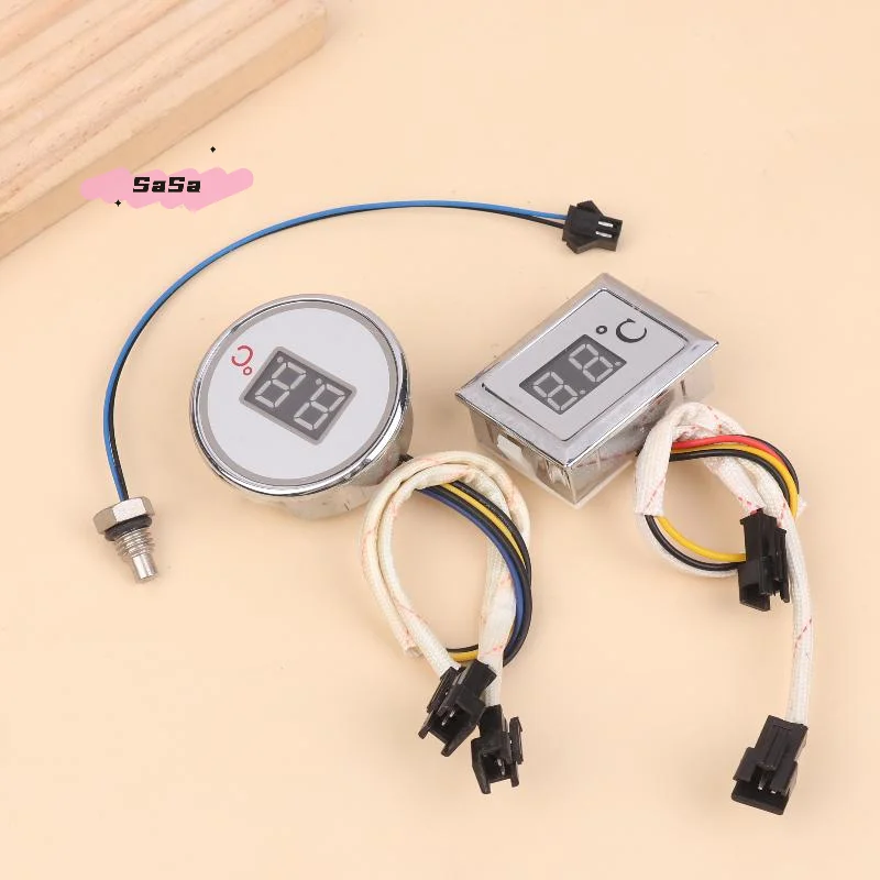 S-1Pc General Temperature Digital Display Meter Household Natural Gas Water Heater Liquefied Replacement Accessories