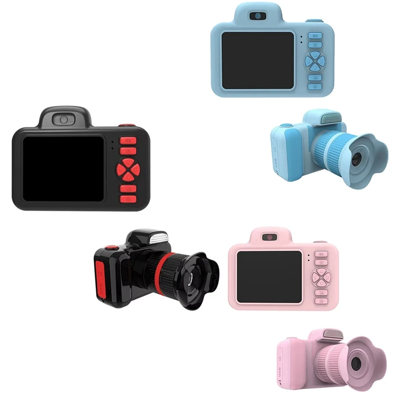 2025 New-1080P Digital Camera With Flash Photo Video Mini Camera 2.0 Inch Screen Digital Zoom Camera For Child