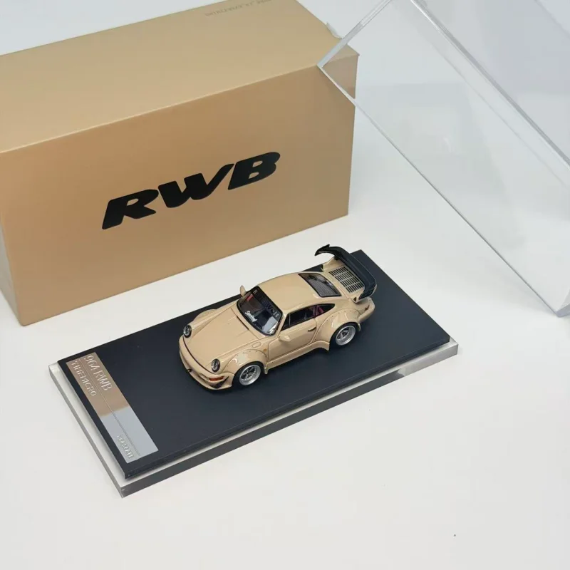 TimeMicro 1:64 RWB 964 Beige Legierungs-Automodell