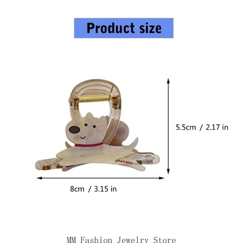 D0UB – pince à cheveux pour chien, conception Unique, épingle à cheveux à mode, adaptée à différents âges