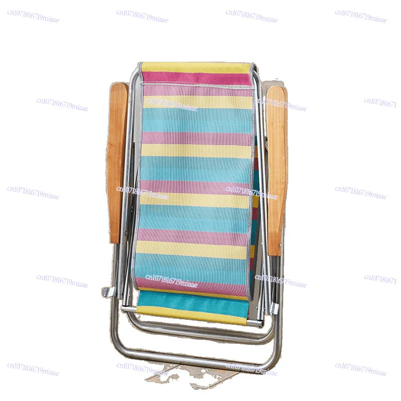 Adult folding recliner light lunch break chair adjustable folding chair old simple