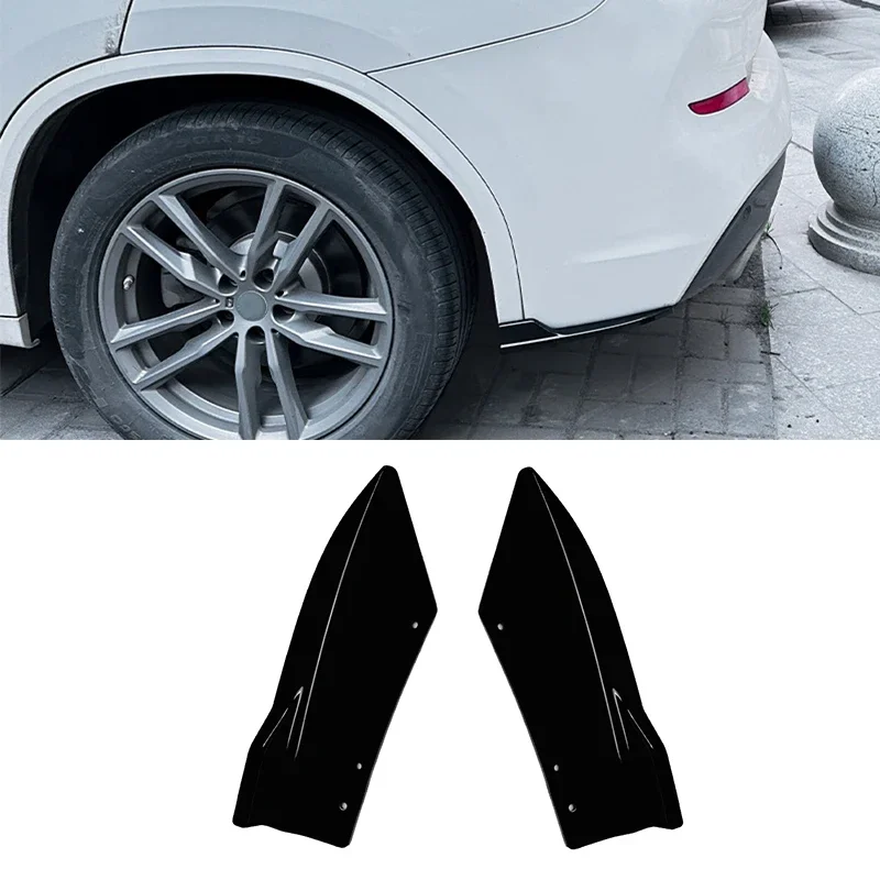 GEFENSI For BMW X3 G01 M Sport 2018-2021 Car Rear Bumper Lip DiffuserSide Splitter Spoiler Body Kit Car Styling