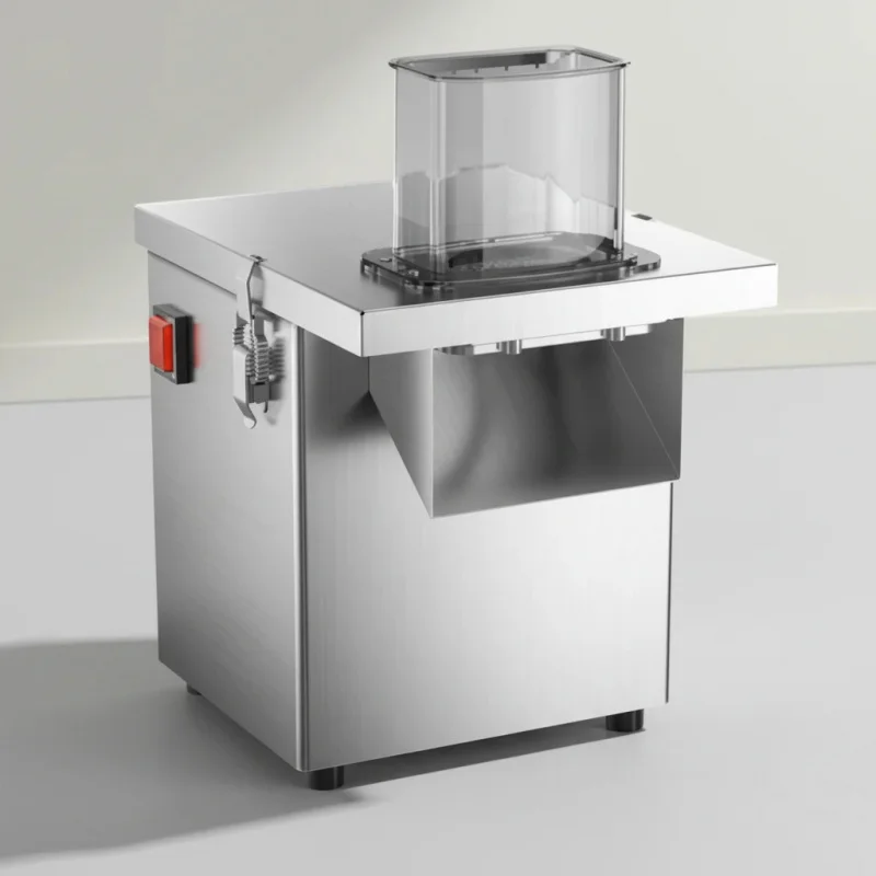 

Автоматическое многофункциональное оборудование для обработки овощей с функциями нарезки кубиками, ломтиками и срезанием для фабрик по производству закусок