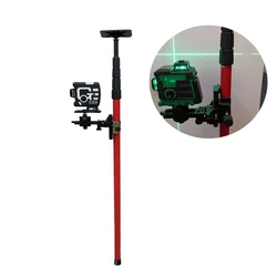 New Red Extend Telescoping Pole 1/4