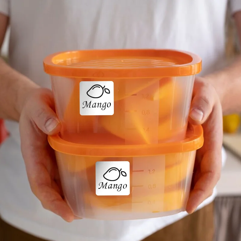 30x30 مللي متر تسمية الطباعة ملصق ذاتية اللصق الحراري مقاوم للماء الرقم الرقمي كعكة ختم ملصق ورقة للطابعة KAYSION