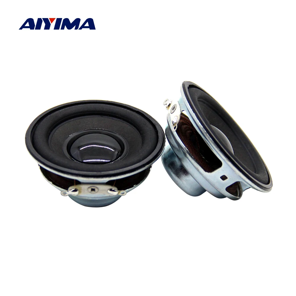 AIYIMA Full Range Multimedia Speaker 52mm Internal Magnetic Audio Music Sound Speaker 4 Ohm 5W Loudspeaker 2Pcs