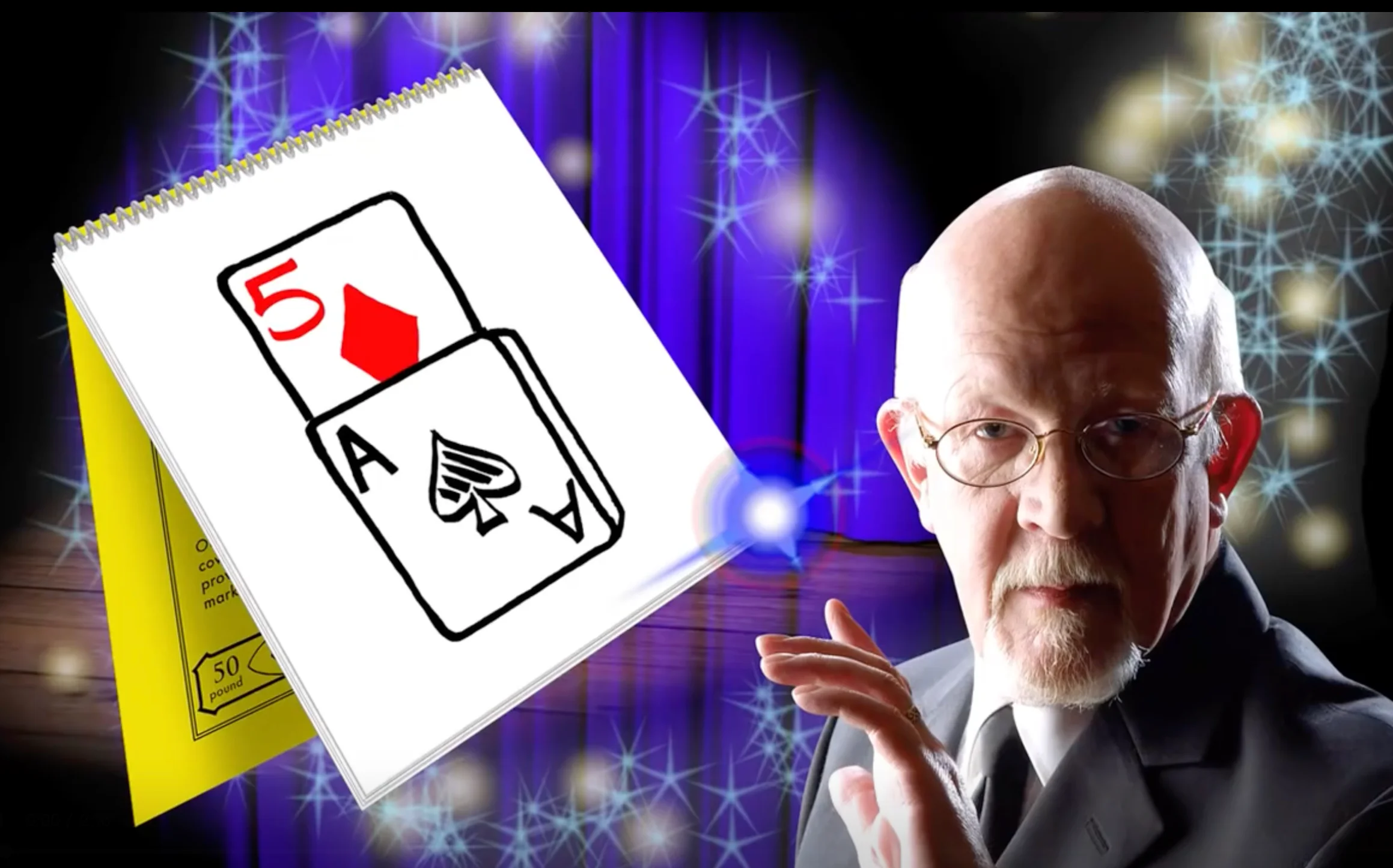 professional-cardiographic-exclusive-rise-card-prediction-355-28cm-stage-magic-tricks-magia-magicians-prop-illusion-gimmick