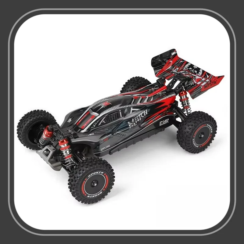 

Rc Cars 124010 V8 1/12 2.4g 4wd 550 Motor 55km/H Mighty Force Speed Remote Control Car Off-Road Drift Toys Children Holiday Gift