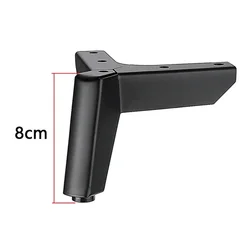 4pcs Metal Furniture Legs 8CM/10CM/12CM/15CM For Sofa Bed Cabinet Coffee Table Feet Chair Desk Foot Hardware Furniture Legs