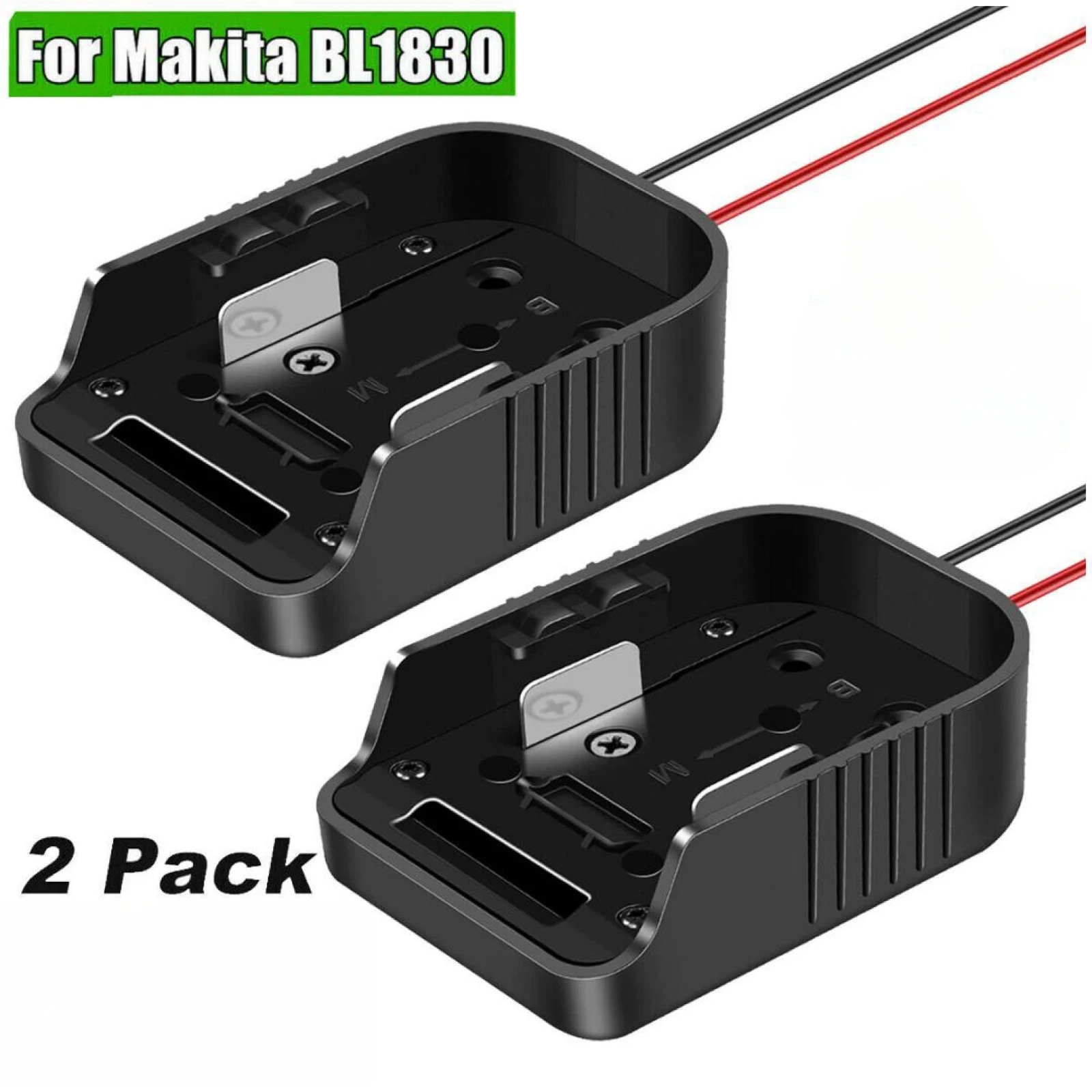

2 Pack Battery Adapter Converter For Makita For Bosch 14.4V 18V Li-Ion Battery DIY Power Tools Battery Converter