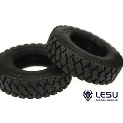 LESU 1/14 Truck Tamiya trailhead gravel tire skin mud dump truck 85MM diameter tire model accessories