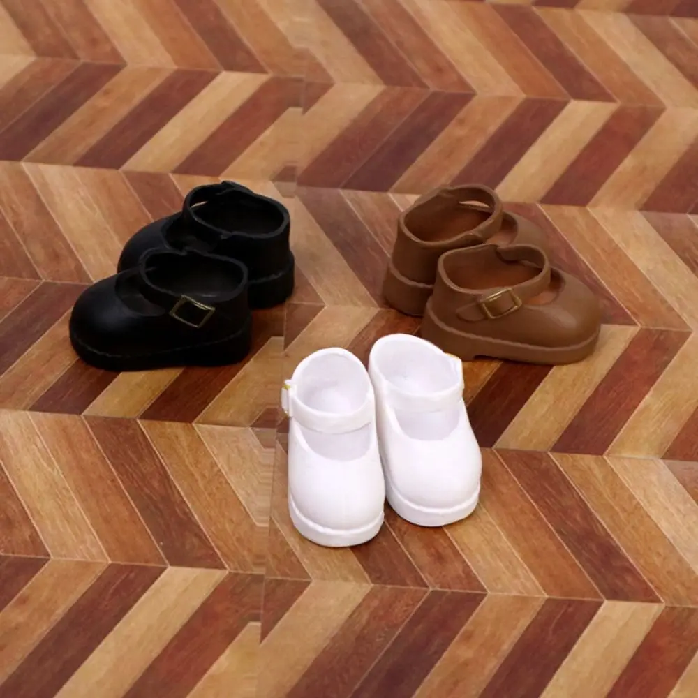 Nuevos zapatos de muñecas de piel de vaca hechos a mano, zapatos de muñeca de 3 colores, botas bonitas informales