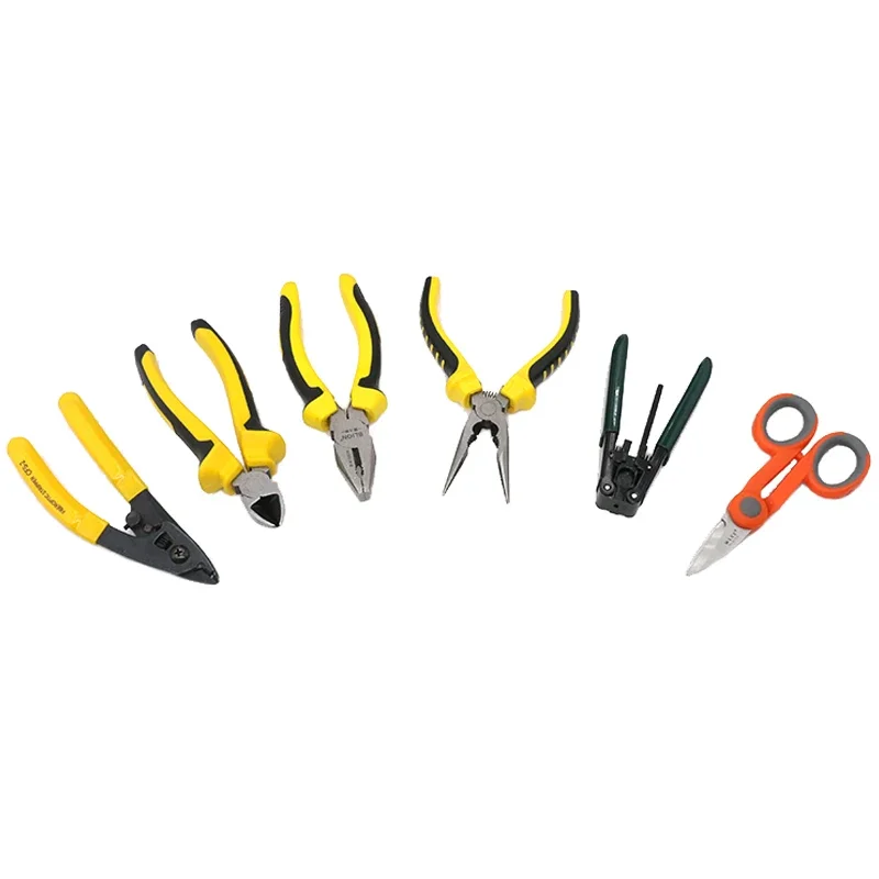 MT-8401 سعر المصنع مجموعة أدوات ربط كابلات الألياف الضوئية مع مجموعة أدوات تقشير كابل الألياف الضوئية #4