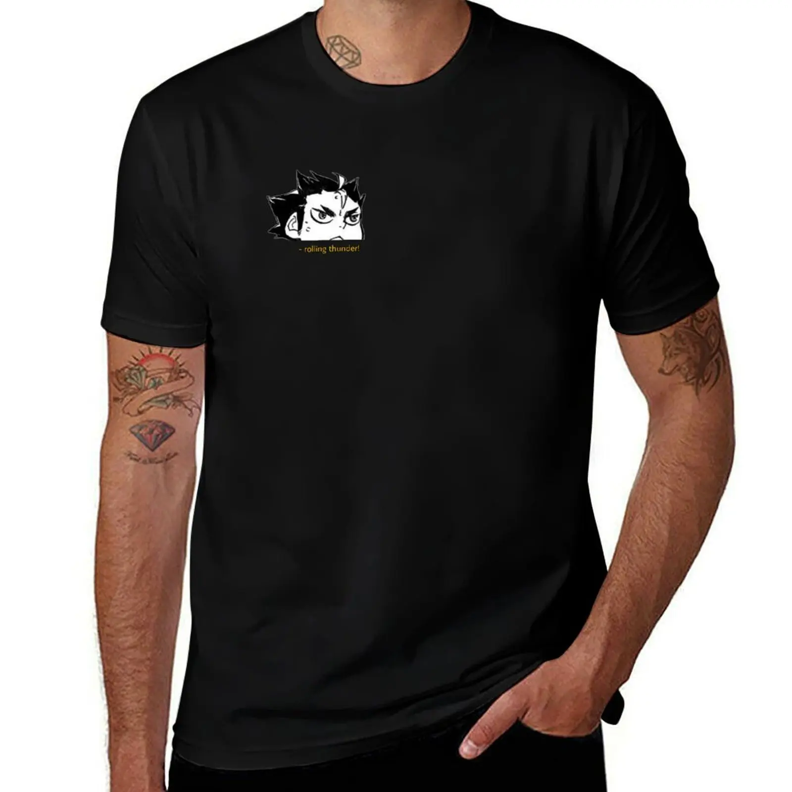 

T-Shirt Rolling t cotton man shirts Thunder! t cotton t shirt for man designer shirts soft