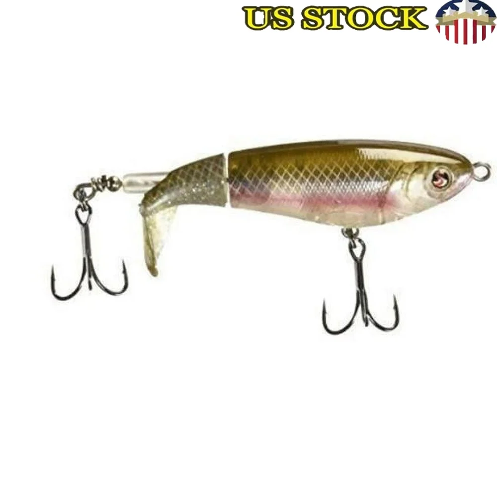 

3.5in Whopper Plopper Munky Butt Fishing Lure Soft Tail Spin Durable Construction Versatile Fishing Depths Muskie Attraction