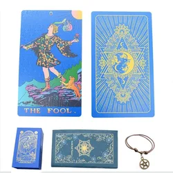 Tarot Cards Set with Instructions, Premium Tarot Cards Holder Bag, adivinhação psíquica, dizendo perfeito para iniciantes e profissionais