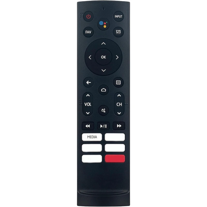 

ERF3L90H Replacement Remote Control for Hisense ERF3B90H 4K not Voice Function, Long 12 16m