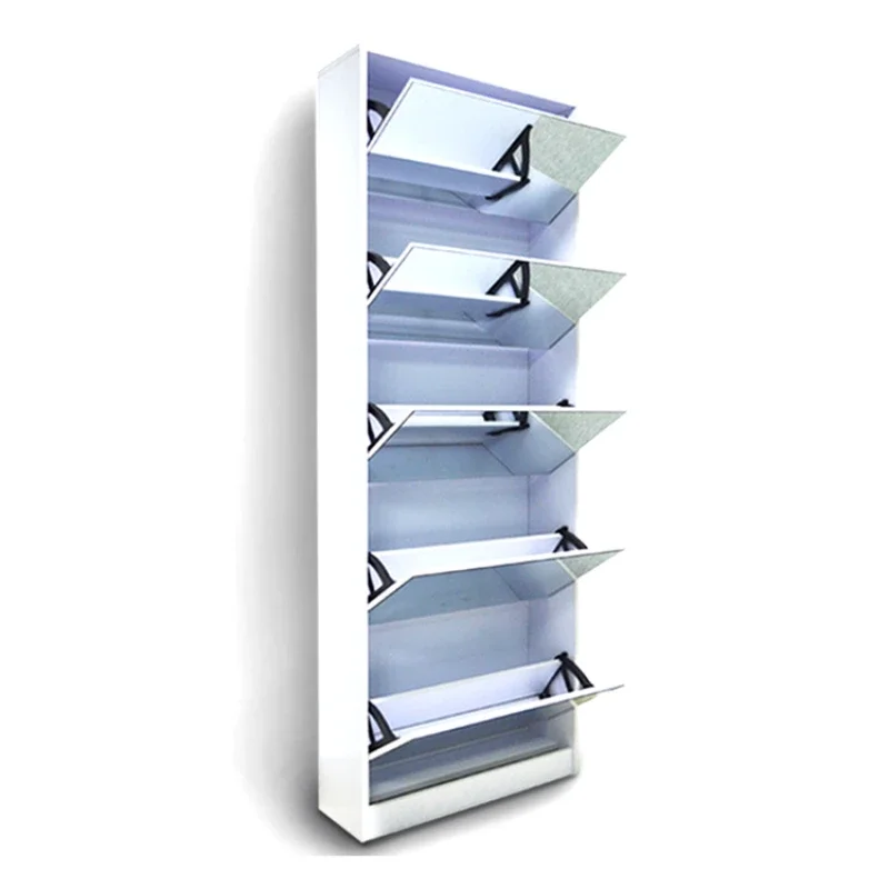 Entryway shoe rack shelf shoes storage whit mirror