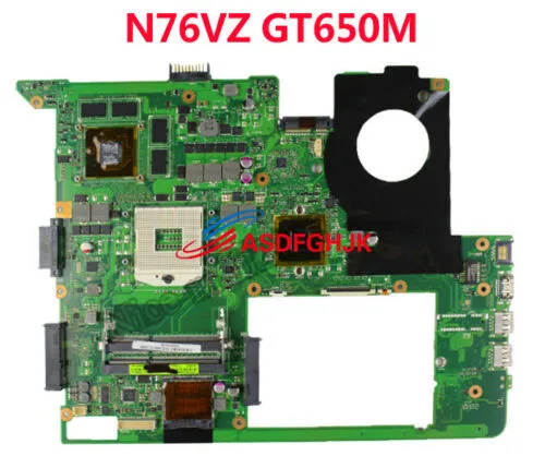 Para ASUS N76VJ N76VB N76VZ N76VM N76V Placa-mãe GT650M Mainboard 100% TESED OK