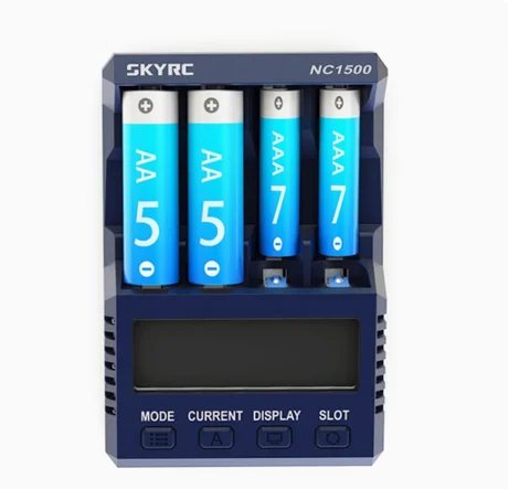 SKYRC NC1500 Caricabatterie AA/AAA Nichel-Hidrogeno/Nichel-Cadmio 5a 7a Batteria